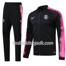 PSG Træningsjakke Dragt Sort Lyserød 2018/19